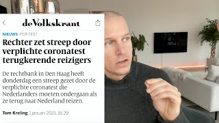 Schokkend Nederland verandert in een medische Dictatuur [upl. by Alilad289]