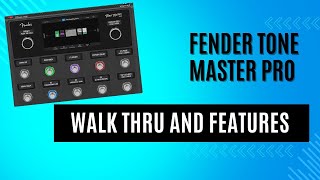 Fender Tone Master Pro WalkThru and Operation Guide [upl. by Apoor917]