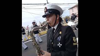 Penachos Rojos Banda Instrumental Escuela naval [upl. by Deroo320]