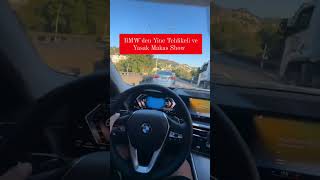 BMWden Tehlikeli ve Yasak Makas Show automobile trending youtube youtubeshorts shorts [upl. by Odnam193]