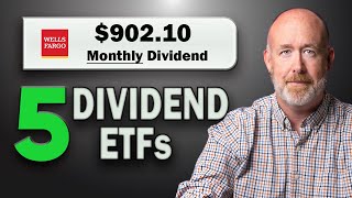 Top 5 Monthly Dividend ETFs with High Growth [upl. by Anerys]