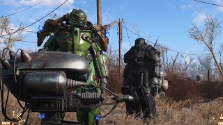 Fallout 4  Eastern Enclave Encampment  Get Fusion Cores [upl. by Enilrek]