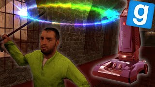 GARRYS MOD DEATHRUN  Rogue Vacuum Funny Gaming Moments [upl. by Elyrpa]