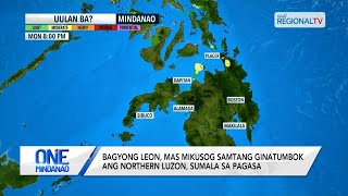 One Mindanao Bagyong Leon ginatumbok ang Northern Luzon [upl. by Ramaj]