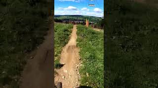 Sending a triple on the Dolomite at Metabief bikepark mtb downhill mtbpark [upl. by Eniaral]