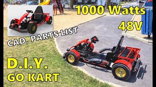 Building a electric go kart for kids and grown ups [upl. by Imuyam]