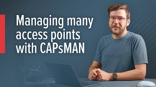 MikroTips managing many access points with CAPsMAN [upl. by Aryhs]