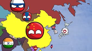 History of China and Its Neighbours in Countryballs 19002020 [upl. by Nathanson]