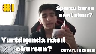 Yurt Dışında Nasıl OkursunBasketbol Oynarsın  Detaylı Rehber  Rehber Arda1 [upl. by Assisi54]