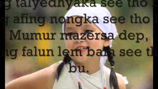 Lepcha sing along song  mayalmit adosa duet [upl. by Isoj]