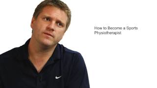 How to Become a Sports Physiotherapist [upl. by Atiniv]