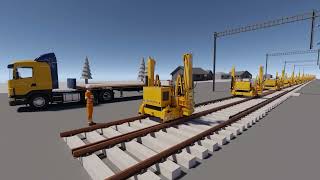 Geismars revolutionary PEM LEM tracklaying system explained  Adjacent track methodology [upl. by Yvad625]