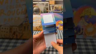 DIY Waterfall Card 🌊🌈 Scrapbook things tutorial [upl. by Almeda918]