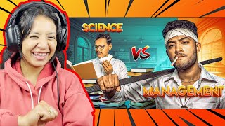 Reacting to SCIENCE VS MANAGEMENT by 101vines [upl. by Shieh]