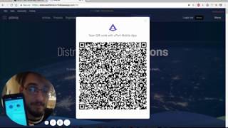 Simple Demonstration of uPort Ethereum Login System [upl. by Cassy7]