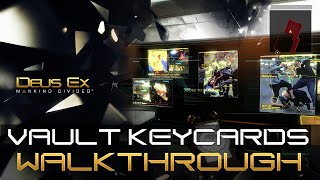 VersaLife Picus Tarvos and Tai Yong Medical Vault Keycards location  Deus Ex Mankind Divided [upl. by Neras]