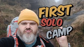 First SOLO wild camp [upl. by Luedtke]