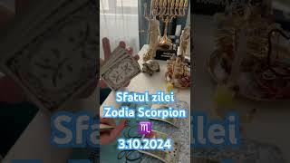 Sfatul zileizodia Scorpion ♏️ tarot zodii cariera horoscop zodie scorpion [upl. by Annavoig918]