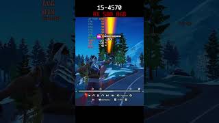 Fortnite i54570  RX 580 Performance Mode fornite forniteclips [upl. by Kermie]