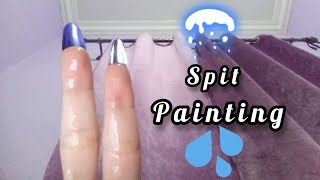 ASMR  INTENSE SPIT PAINTING YOUR FACE🎨💦Mouth Sounds💦 [upl. by Yarrum660]