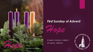 1st Week in Advent  Sunday Masses December 1 2024 at 1000AM [upl. by Luiza]