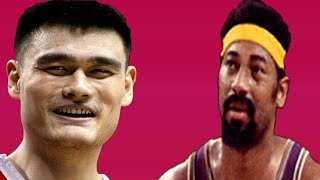 Yao Ming Hall of Fame vs Wilt Chamberlain NBA 2K16 [upl. by Pelmas321]