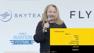 Vueling An overall airline transformation story World Aviation Festival 2024 [upl. by Zinnes]