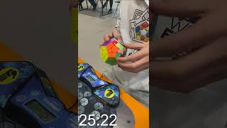 Megaminx solved in 3951s megaminx speedcube cubing rubiksspeedcube rubik [upl. by Tehc]