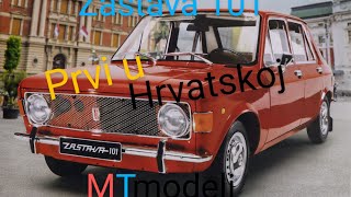 Zastava 101 Stojadin Hachette mjerilo 18 Prvi broj u Hrvatskoj MTmodeli [upl. by Idnar]