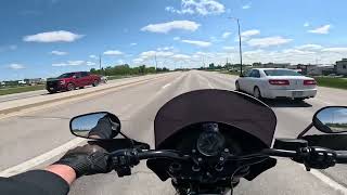 2023 Harley Davidson Low Rider S 117 Quick Little Perimeter Hwy Run 19 [upl. by Dorthy]