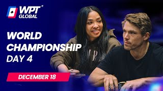 🔴 40000000 WPT World Championship  Day 4 with Alex Foxen Princess Love [upl. by Black]