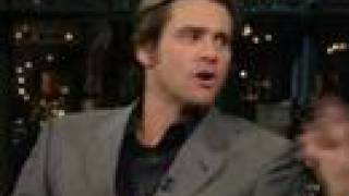 Jim Carrey on Letterman 12192005 Part 2 [upl. by Anhpad]