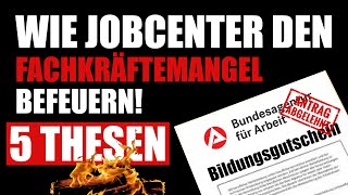 Warum blockieren Jobcenter die Qualifizierung von Arbeitslosen 🤬🤬🤬🤬 [upl. by Ferdinana413]