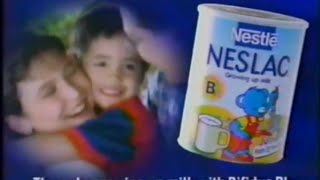 Nestlé Neslac Growing up milk 15s  Philippines 2001 [upl. by Mich]