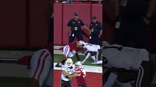 Getting PHYSICAL in WMU vs WIS 😳 football collegefootball [upl. by Sukramal]