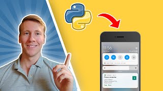 Send Daily Push Notifications to Your Phone Using Python  Build A New Years Resolution BOT fast [upl. by Llewop]