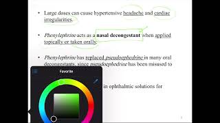 Adrenergic agonist drugs part2 [upl. by Bernarr723]