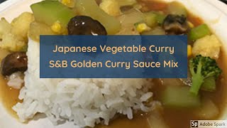 Japanese Vegetable Curry  SampB Golden Curry Sauce Mix [upl. by Farmer]