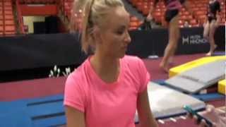 Nastia Liukin 2012 Secret Classic Podium Training Interview [upl. by Voltmer594]