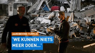 Murat maakte nieuwe zware aardbeving Turkije mee  Hart van Nederland [upl. by Duaner]