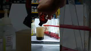 Childs play with chemicals PracticalTheoryClassroom viralvideo subscribe viral [upl. by Arim]