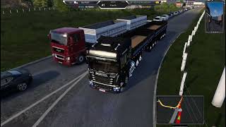 SCANIA R440 RODANDO NO MAPA ROTAS BRASIL 153 [upl. by Itaws]