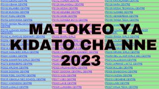 Matokeo Ya Kidato Cha Nne 20232024 Form Four CSEE Results 2023 [upl. by Antonina149]