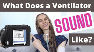 What Does a Ventilator Sound Like Life with a Vent Shorts [upl. by Fiertz]