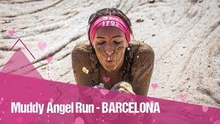 Muddy Angel Run  BARCELONA 2017 [upl. by Anelagna449]