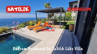 BODRUMDA SATILIK LÜKS VİLLA Bodrum Yalıkavakta Satılık Villa [upl. by Josefina]