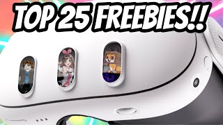 TOP 25 FREE GAMES on Oculus Quest 2 amp Meta Quest 3 [upl. by Airbma]