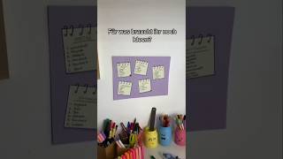 DIY Stundenplan  Room Makeover backtoschool [upl. by Fiedler]