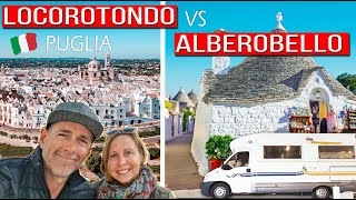 PRETTIEST PUGLIA TOWN Locorotondo OR Alberobello ITALY [upl. by Nakeber]