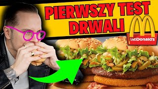 PIERWSZY TEST NOWYCH DRWALI Z MCDONALDS  CZY WARTO JE KUPOWAĆ [upl. by Stefanac]